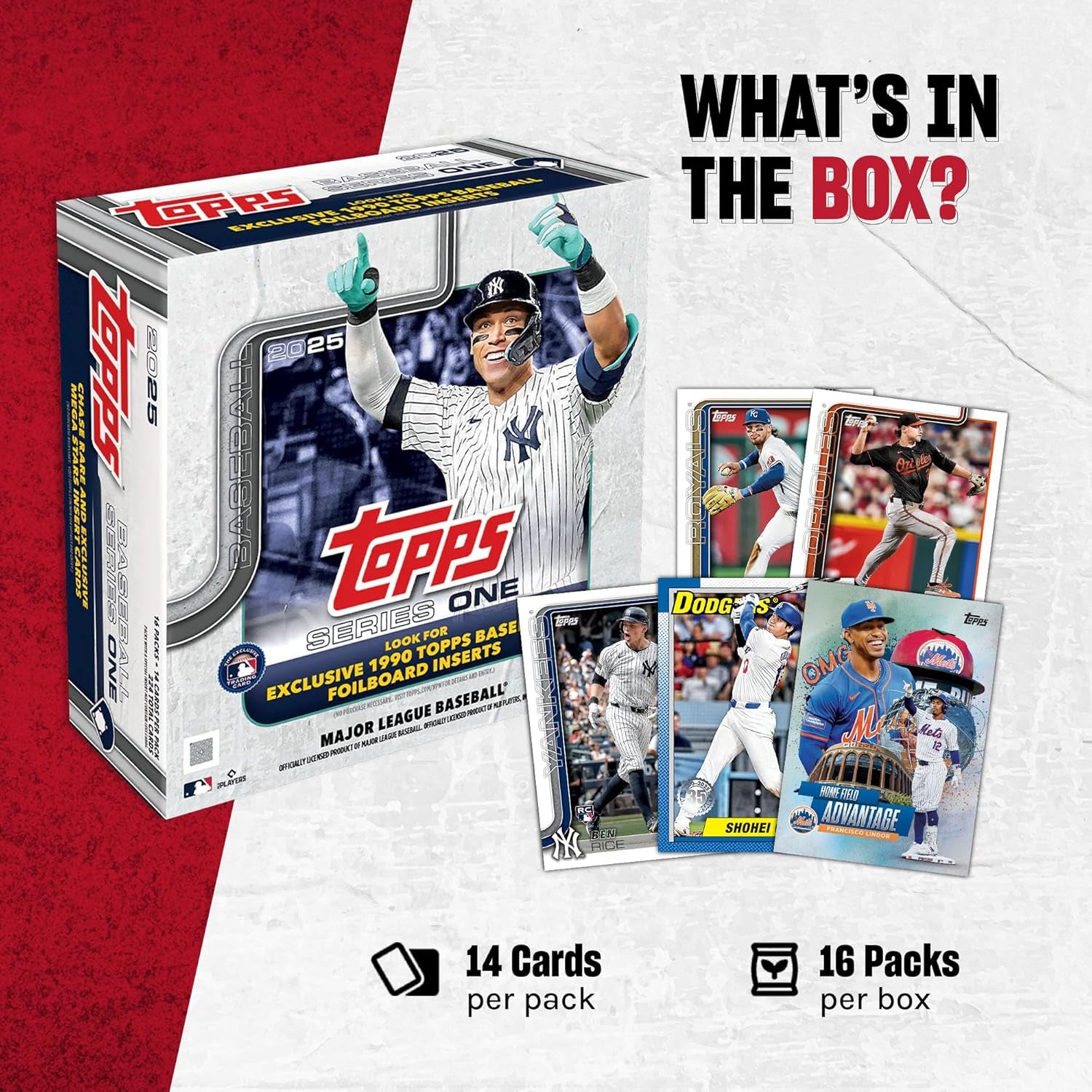 2025 Series 1 Baseball - Factory Sealed - Mega Box