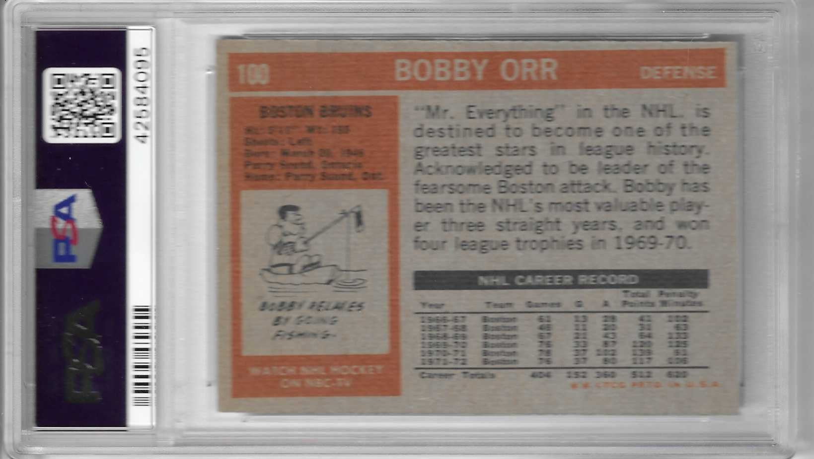 1971 Topps Bobby Orr