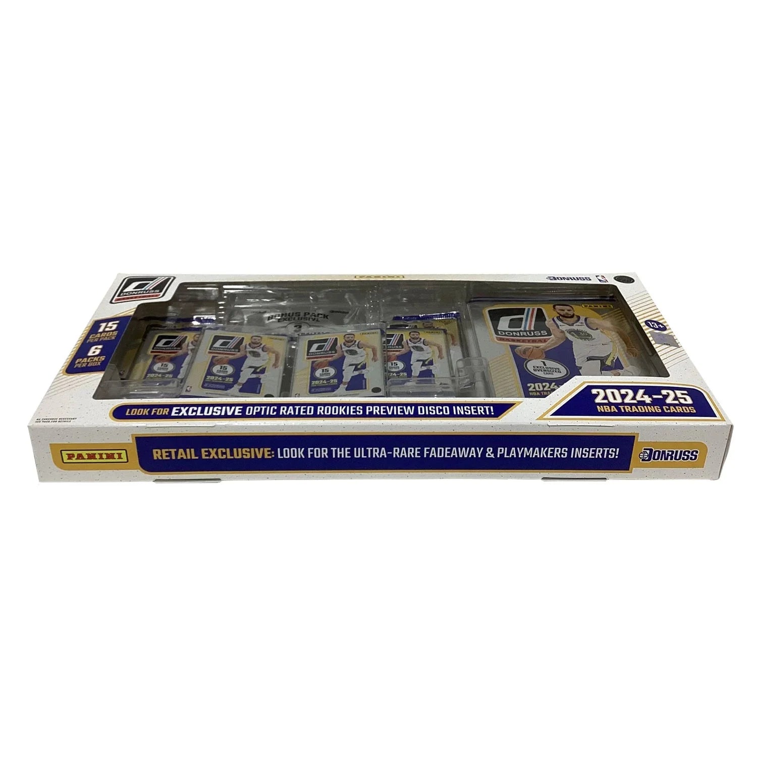 NBA 2024-25 Basketball Trading Card BUNDLE Box (6 Packs)