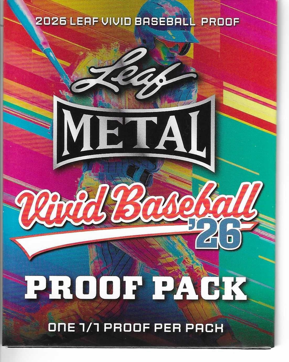2026 Leaf Baseball Pre Production Proof Pack 11 Lot