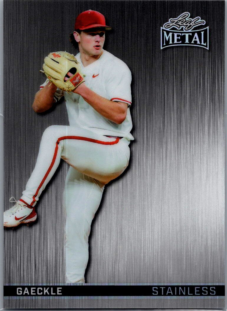 Gabe Gaeckle 2026 Leaf Metal White Stainless 11