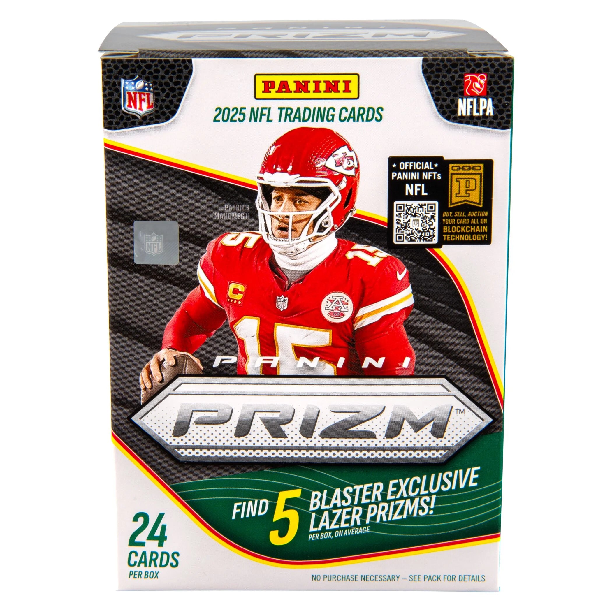 2025 Prizm Football Trading Cards Blaster Box