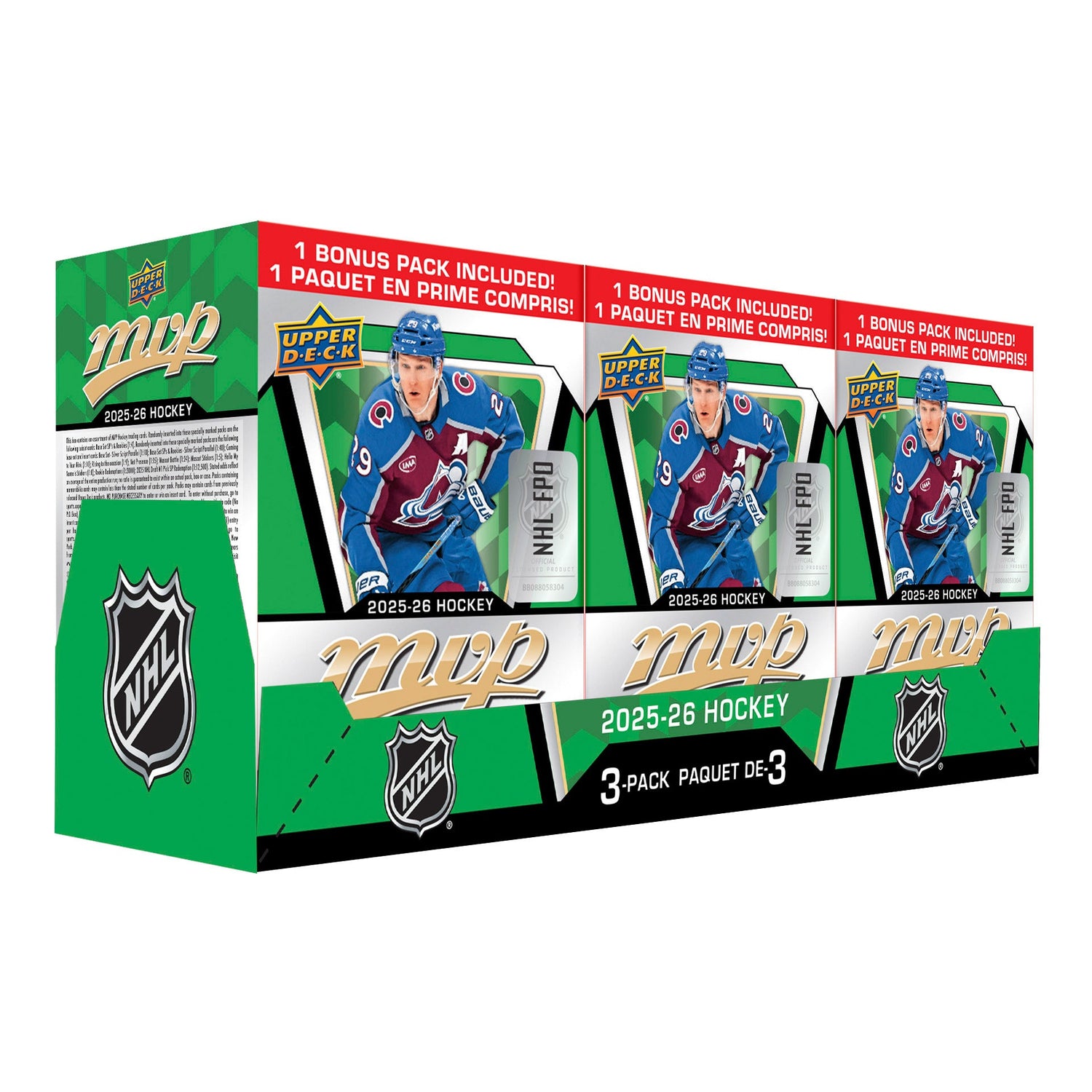 Upper Deck 2025-26 Hockey MVP Blaster Box 3-Pack Review
