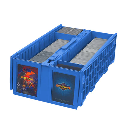 BCW Collectible Card Bin Holds 1600 Cards Blue