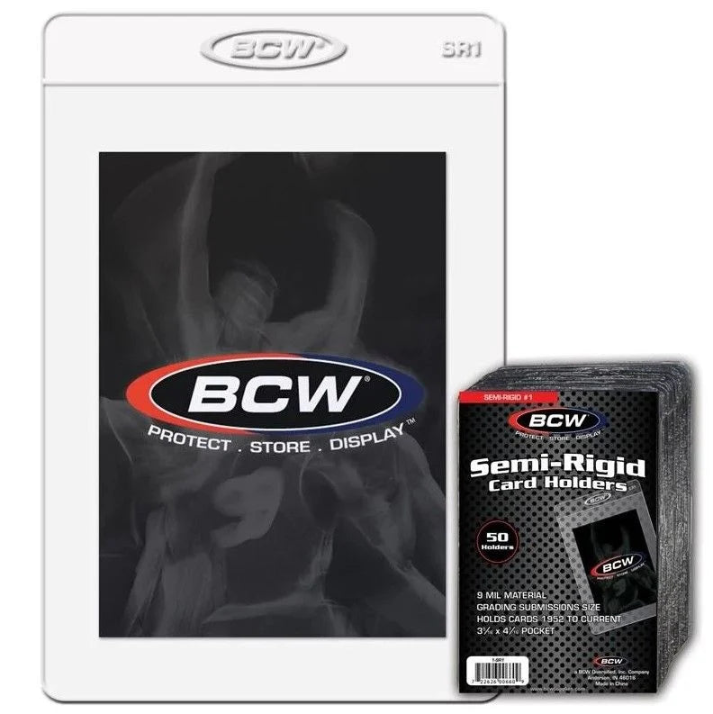 BCW Semi-Rigid Card Holder
