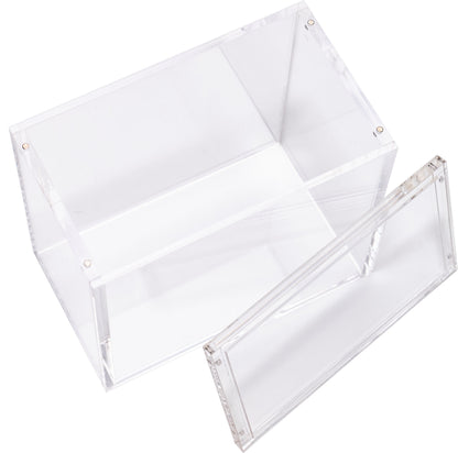 Acrylic Display Case for Pokemon Booster Box 6Mm Premium Magnetic Top Stackable