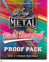 2026 Leaf Metal Vivid Baseball 11 Proof Pack