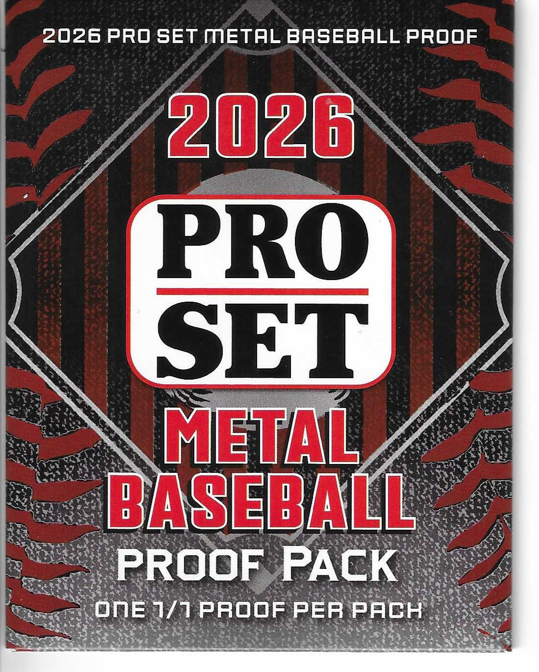 2026 Leaf Metal Pro Set Baseball 11 Proof Pack