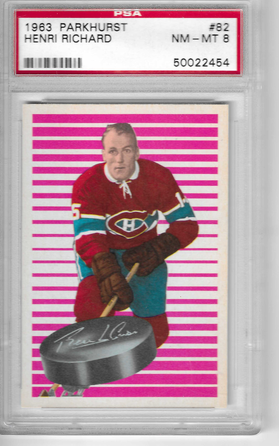 1963 Parkhurst Henri Richard 
