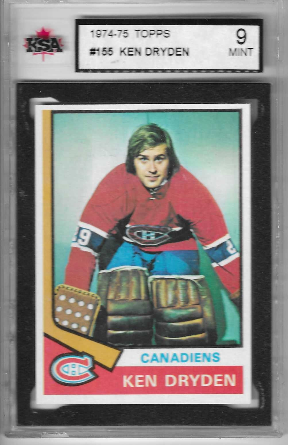 1974-75 Topps Ken Dryden 