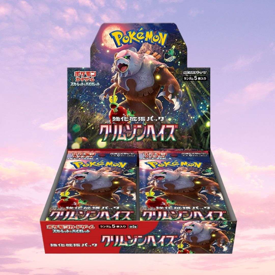 Pokemon Crimson Haze Japanese Booster Box Sv5A