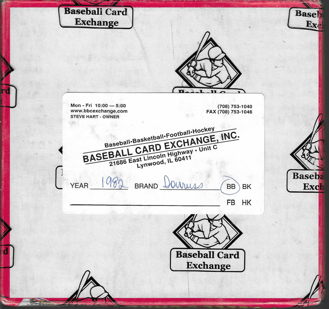 1982 Donruss Baseball Factory Sealed Hobby Box