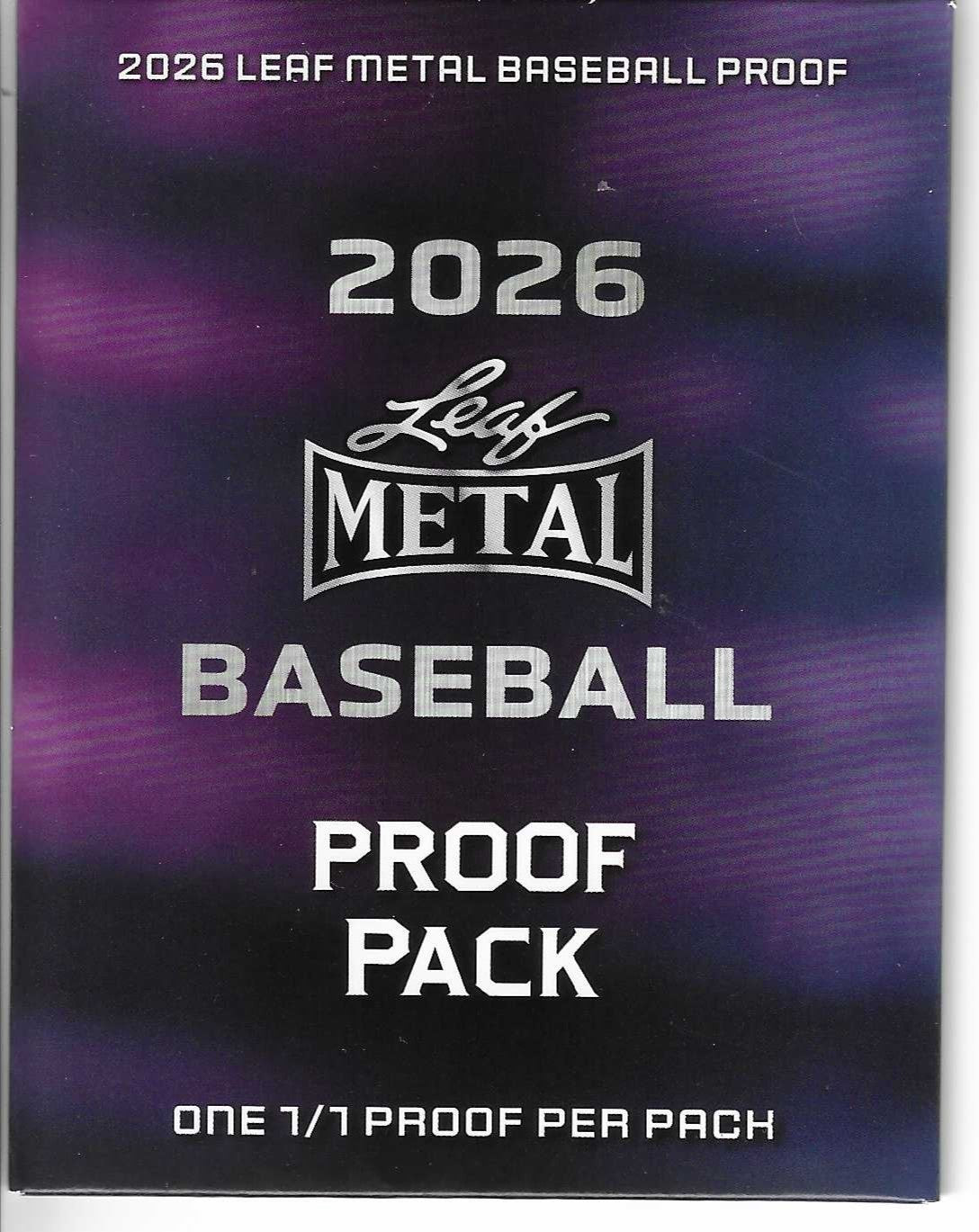 2026 Leaf Baseball Pre Production Proof Pack 11 Lot