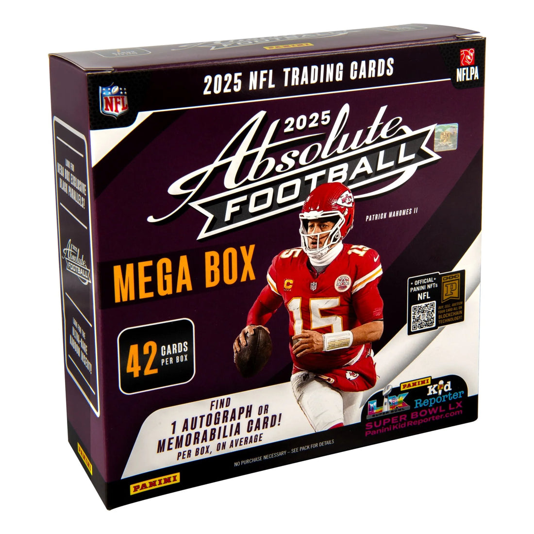 2025  Absolute Football Trading Cards Mega Box
