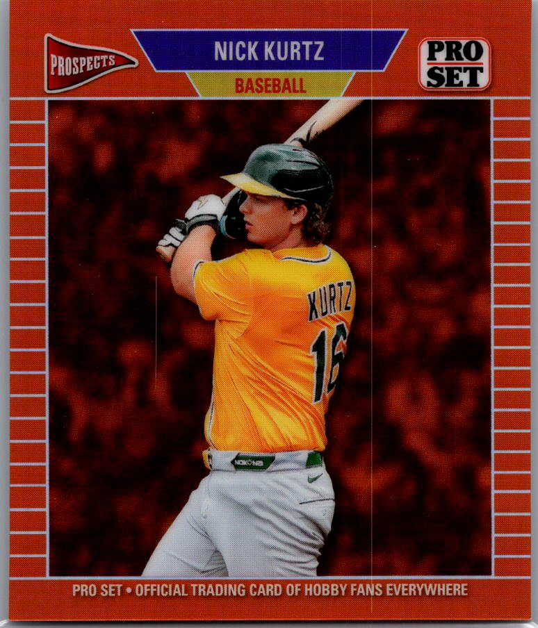 Nick Kurtz 2026 Pro Set Baseball Copper Mini 4