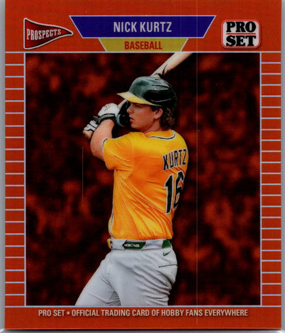 Nick Kurtz 2026 Pro Set Baseball Copper Mini 4