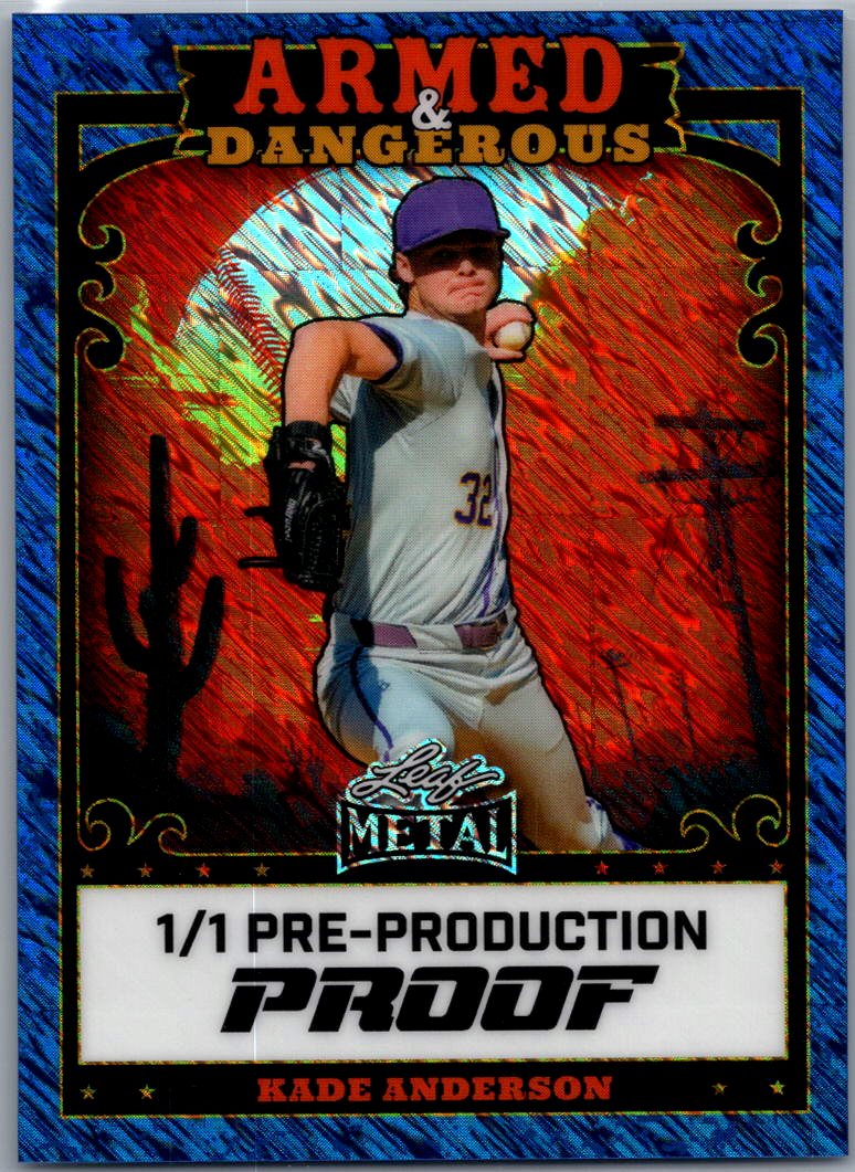 Kade Anderson 2026 Leaf Metal Armed &amp; Dangerous 11