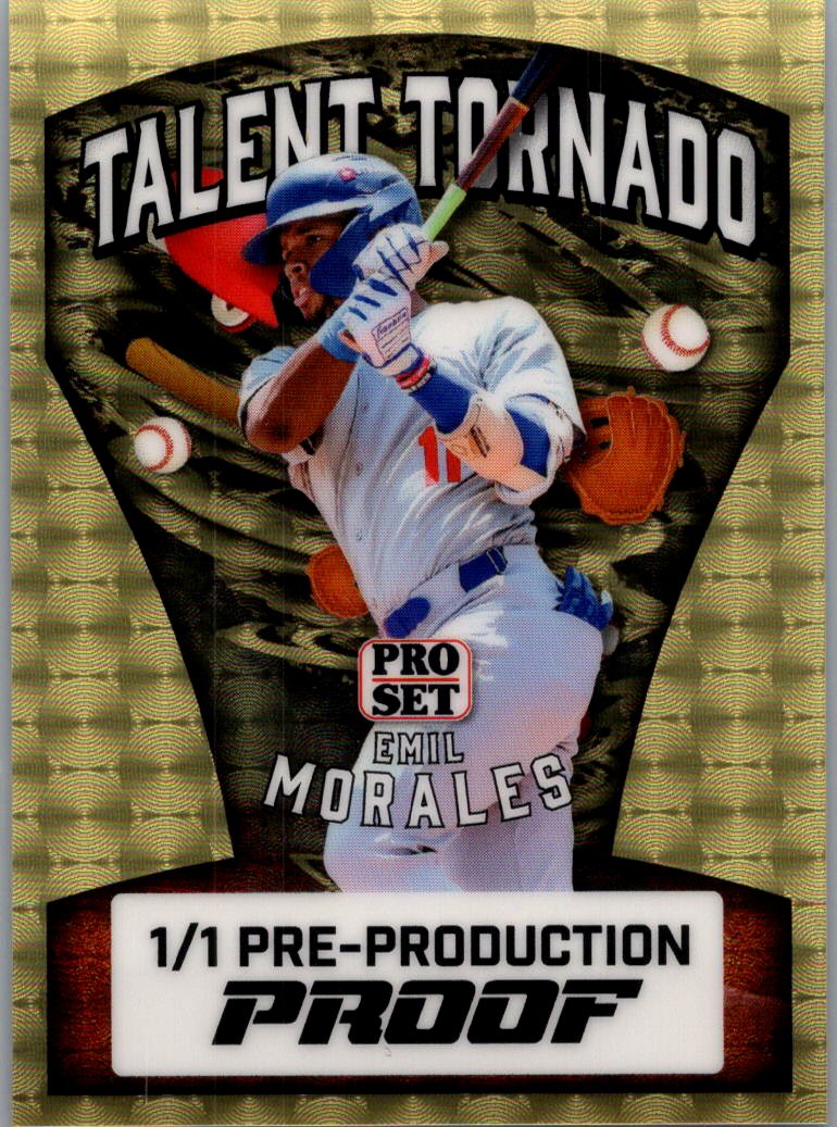 Emil Morales 2026 Pro Set Gold Talent Tornado