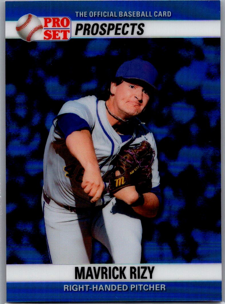 Mavrick Rizy 2026 Pro Set Prospects Blue 5 - Old Miss.