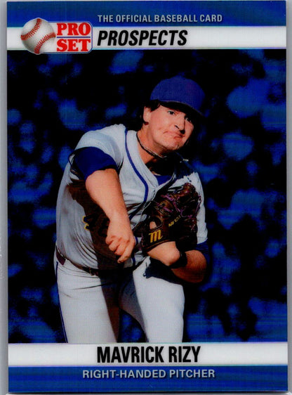 Mavrick Rizy 2026 Pro Set Prospects Blue 5 - Old Miss.