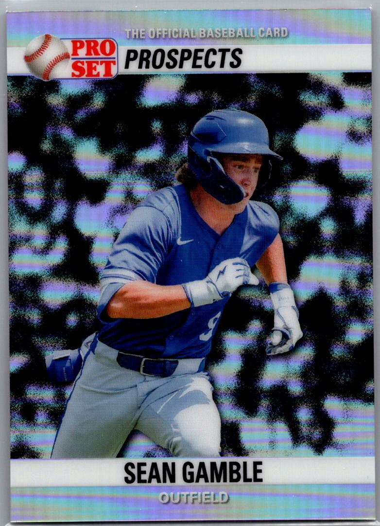 Sean Gamble 2026 Pro Set Silver Parallel Card