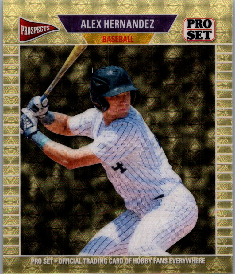Alex Hernandez 2026 Pro Set Gold Mini Proof