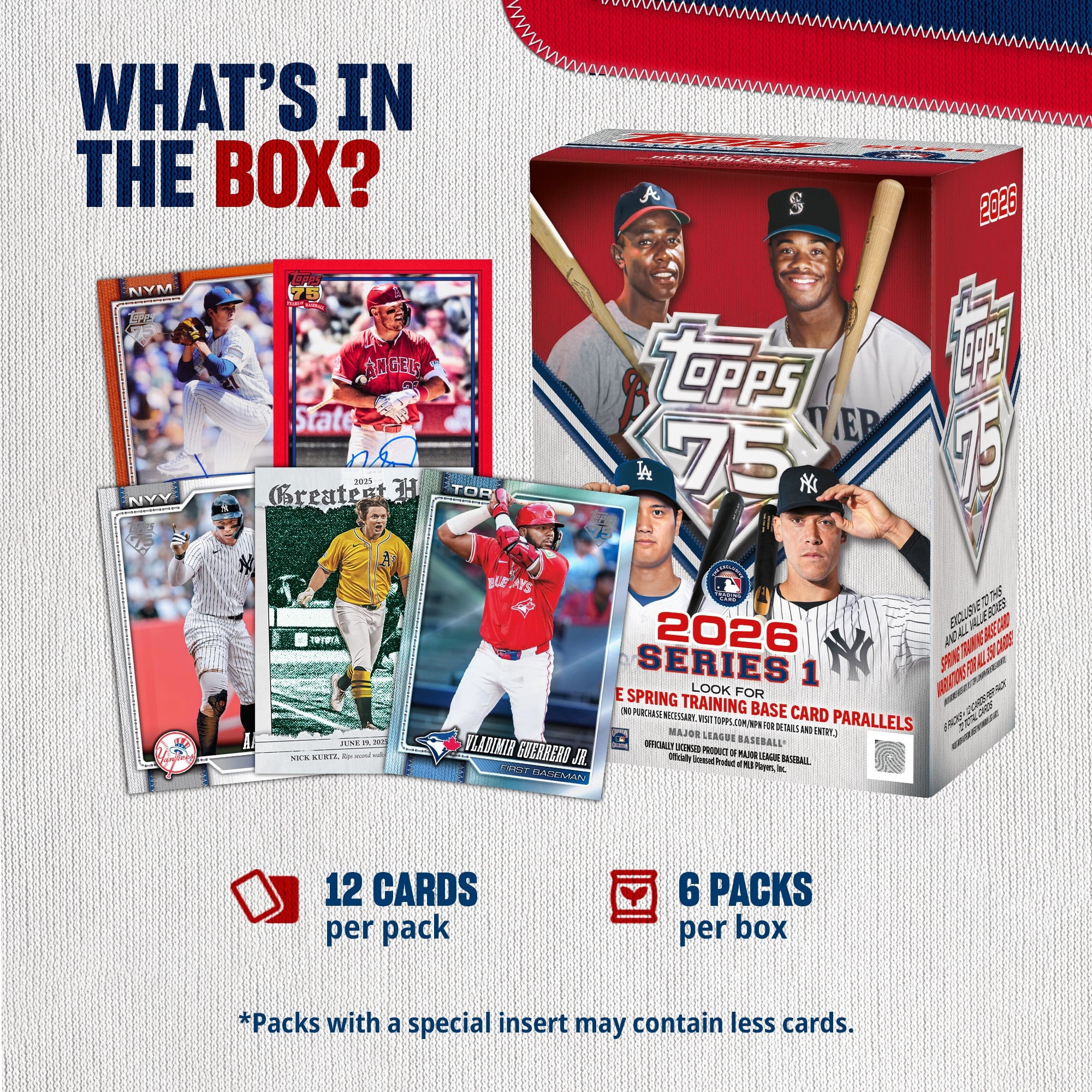 2026  Series 1 Baseball - Factory Sealed - Value Box